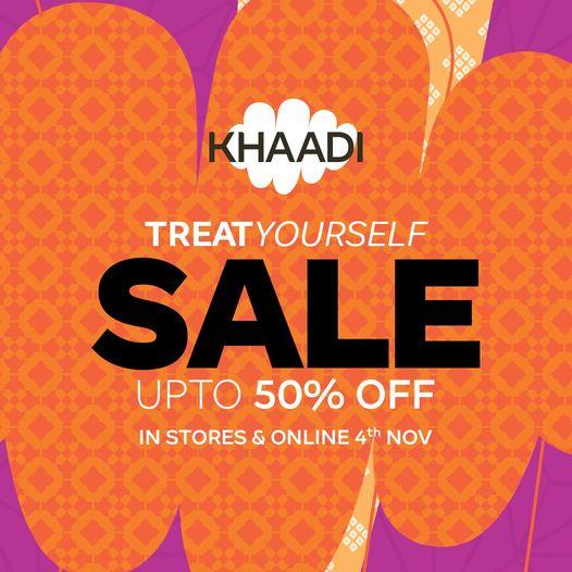 Khaadi "Treat Yourself" Sale Save Upto 50 off from 4th November 2021